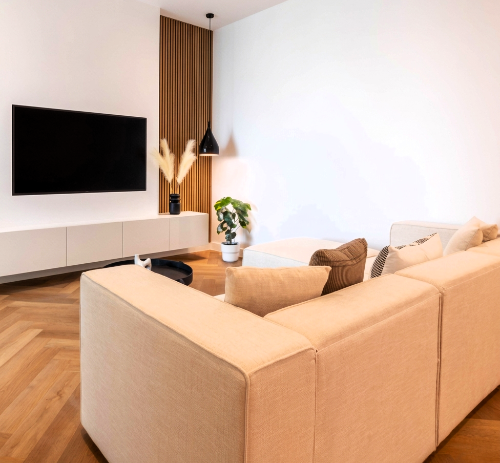 From Contrast to Calm: A Scandinavian Living and Kitchen Transformation - Image 4